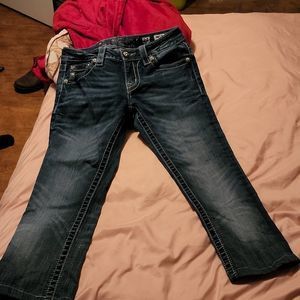Miss me size 27 capri jeans /boot super cute and comfy perfect for summerspring